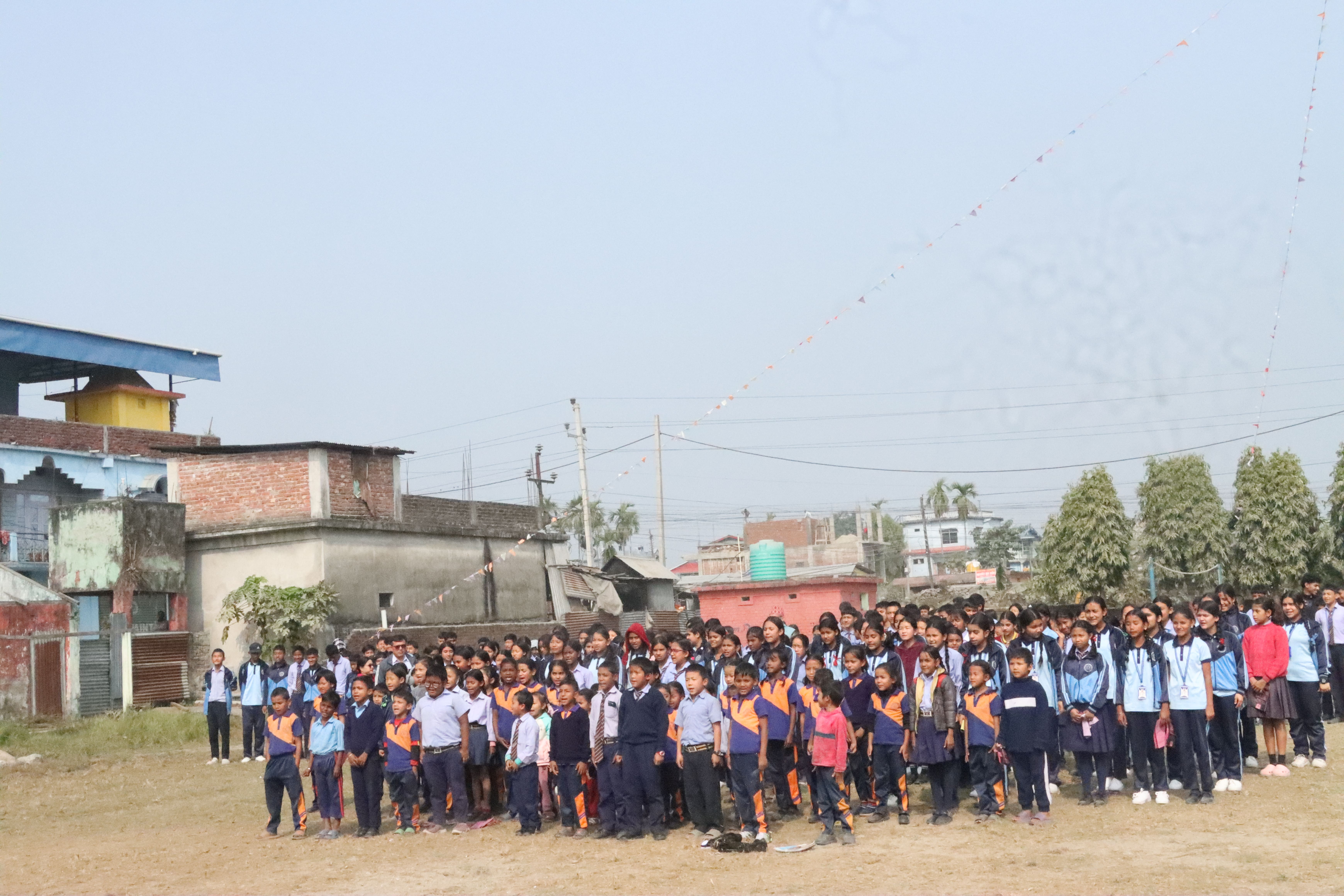 जिल्ला  समन्वय प्रमुख र उप्रमुख  एच पि भि खोप अभियानको शुभारम्भ कार्यक्रममा सहभागी हुनुहुदै